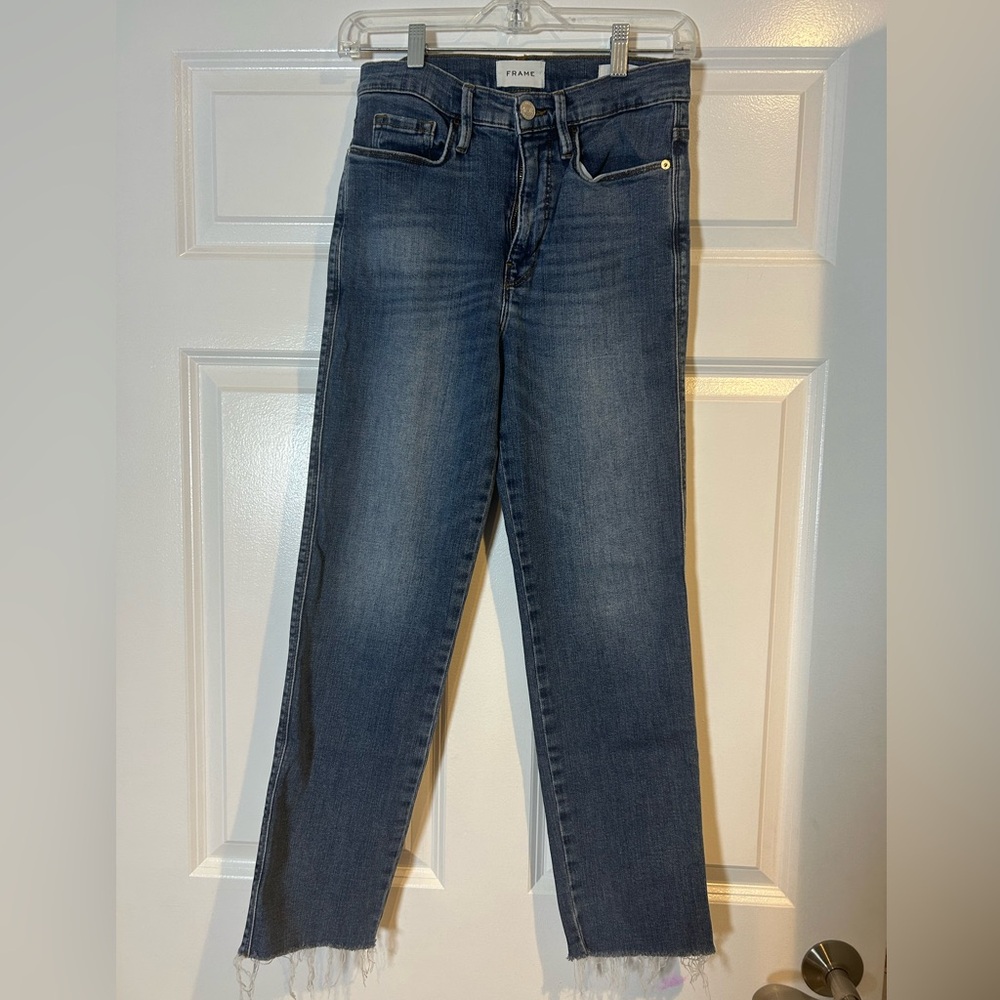 FRAME Le Sylvie Crop Jeans | Size 27